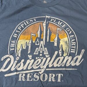 Disneyland Fantasyland Castle The Happiest Place on Earth Graphic T-Shirt